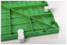 Пластиковая уличная модульная плитка ECOPLAST, зеленая