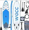 Надувная САП (SUP) доска WGCC 320х81х15 BLUE