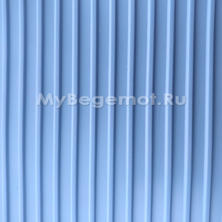 Рулонное ПВХ покрытие Рифленка 1.2*15.0 м голубое