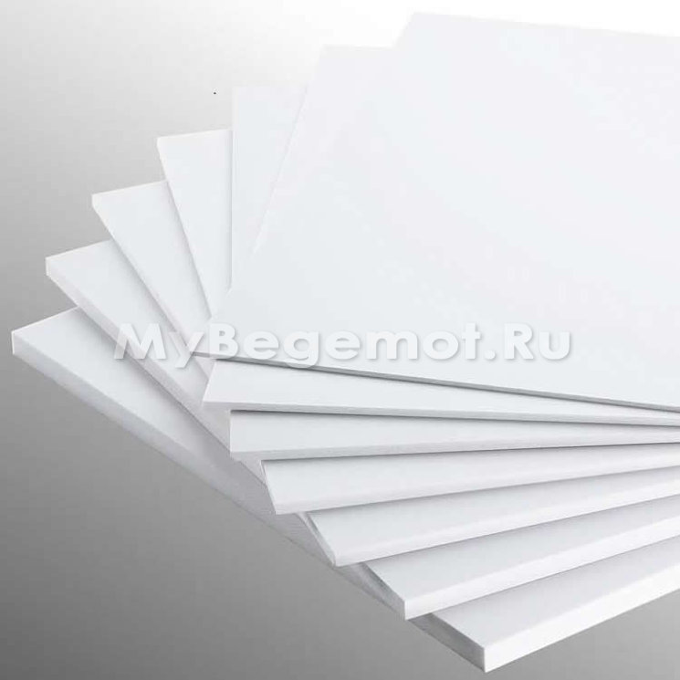 ЭВА листовой 9 мм, 55PS, лист 2150х1150 мм, белый