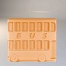 Мягкая защитная 3D панель для стен "BUS"