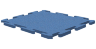 Резиновая плитка на пазлах RUBBLEX PUZZLE 1000х1000х25 мм, синяя
