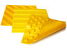 Тактильная плитка из ПВХ. Шахматный конусообразный риф. 