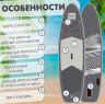 Надувная САП доска  SUP BOARD BLUE PADDLE 350Х81Х15 ВИТРИНА