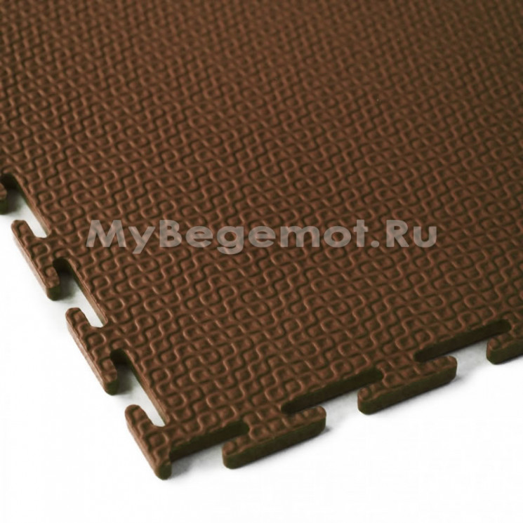 Модульное напольное ПВХ покрытие SENSOR SIGMA 7 мм, RAL 8025, коричневый.