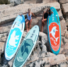 SUP-борд FunWater Polar Bear 320*84*15 см